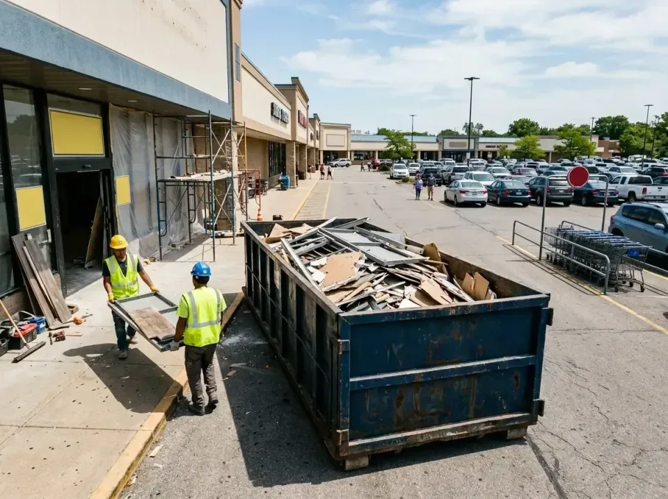 retail-store-renovation-debris-003 — frequently asked questions, Roll-off Dumpster Rentals in Sutherlin, OR